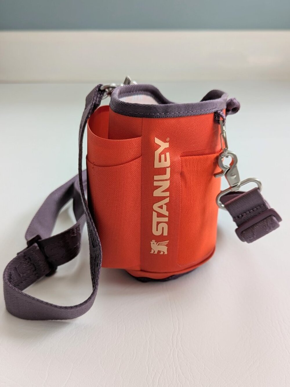 Stanley All Day 40oz Quencher Carry-All Orange And Purple - Picture 1 of 5